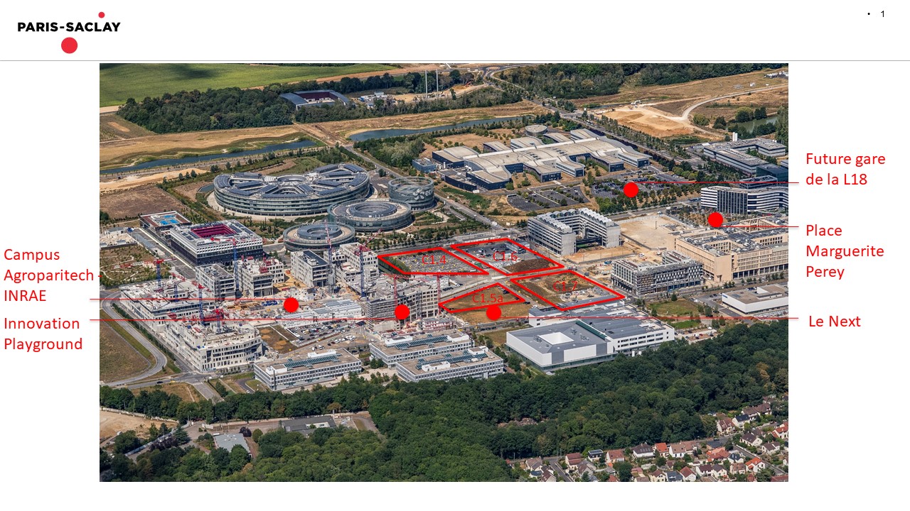 L'EPA Paris- Saclay dévoile son nouveau projet « Le Central » sur 60 000 m2 à Palaiseau