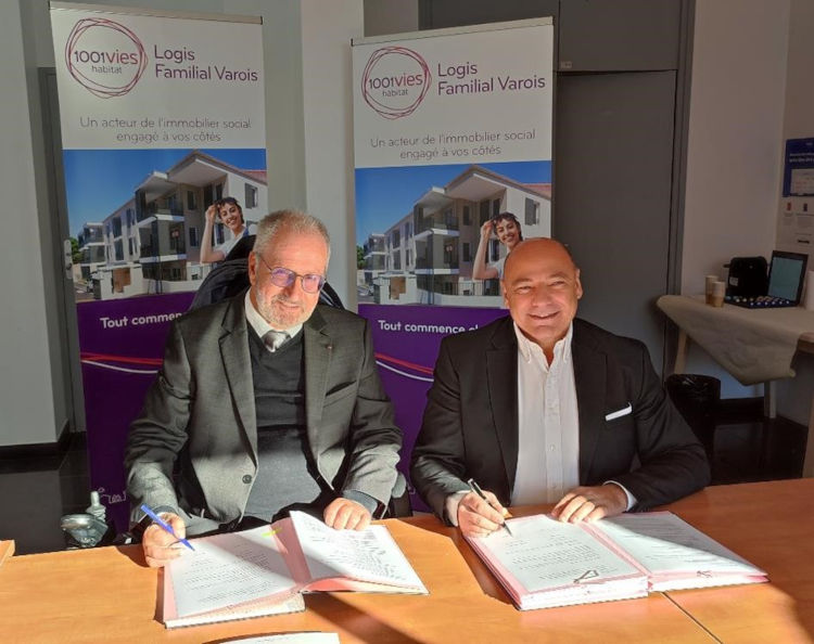 Logis Familial Varois et HandiToit Provence signent une convention de partenariat