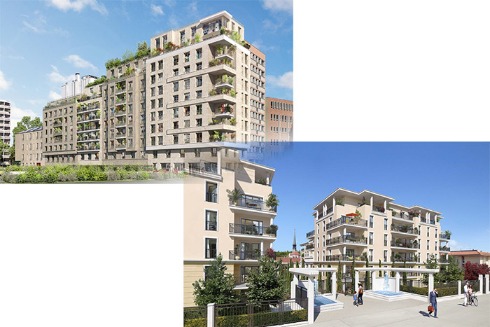 M&G Real Estate achète deux opérations résidentielles à Clichy et Aix-en-Provence