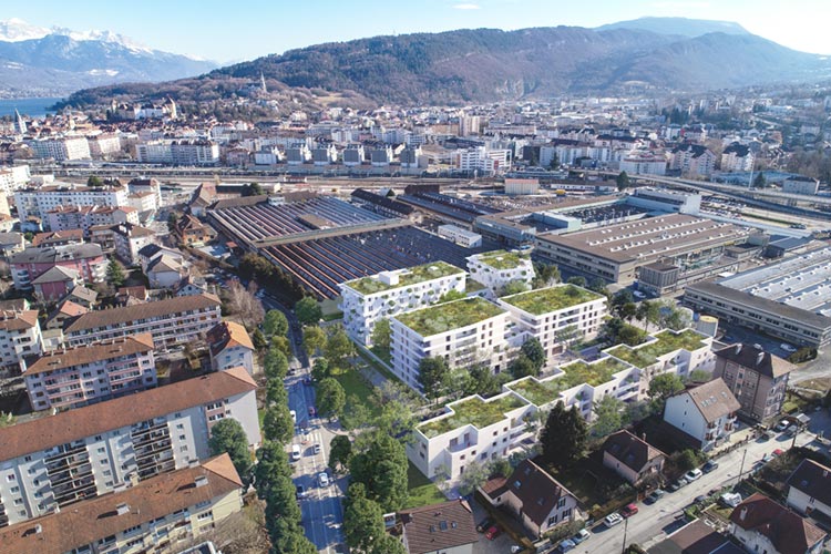 A Annecy, Cogedim transforme un site industriel en nouveau lieu de vie