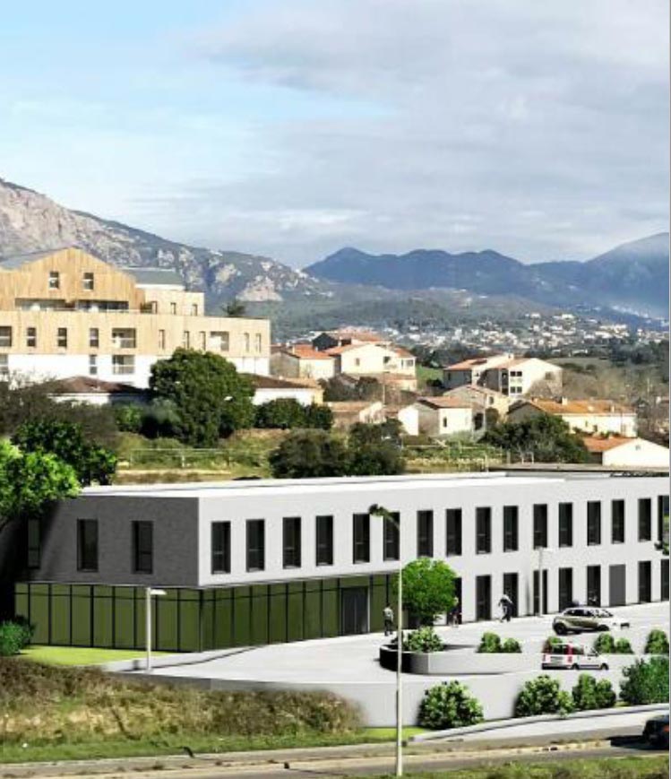 Sogenial, pour la SCPI Coeur de Régions, achète 1 704 m2 en Corse